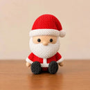 Enfeite de Natal Personagens Natalinos em Crochê – Papai Noel, Rena e Boneco de Neve  Natal  Casa Farfelle
