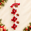 Enfeite de Natal para Porta e Parede Papai Noel Premium  Natal  Casa Farfelle