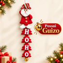 Enfeite de Natal para Porta e Parede Papai Noel Premium  Natal  Casa Farfelle