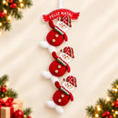 Enfeite de Natal para Porta e Parede Papai Noel Premium  Natal  Casa Farfelle