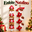 Enfeite de Natal para Porta e Parede Papai Noel Premium  Natal  Casa Farfelle