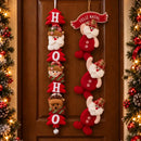 Enfeite de Natal para Porta e Parede Papai Noel Premium  Natal  Casa Farfelle