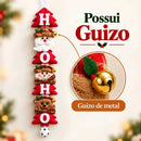 Enfeite de Natal para Porta e Parede Papai Noel Premium  Natal  Casa Farfelle