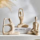 Escultura Abstrata Zen Casa Farfelle  433  Casa Farfelle