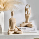 Escultura Abstrata Zen Casa Farfelle  433  Casa Farfelle