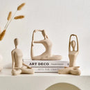 Escultura Abstrata Zen Casa Farfelle  433  Casa Farfelle