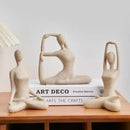 Escultura Abstrata Zen Casa Farfelle  433  Casa Farfelle