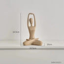 Escultura Abstrata Zen Casa Farfelle  433  Casa Farfelle