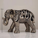 Escultura Elefante Oco em Resina - Estilo Retro Casa Farfelle  219  Casa Farfelle