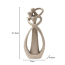 Escultura de Casal Abraçado Casa Farfelle  349  Casa Farfelle