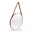 Espelho Adnet Redondo com Alça 50–60cm Mansioni Design  Espelho Adnet Redondo com Alça 50–60cm  Casa Farfelle