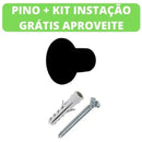 Espelho Adnet Redondo com Alça em Couro 60cm Casa Farfelle  500  Casa Farfelle