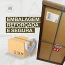 Espelho Adnet Redondo com Alça em Couro 60cm Casa Farfelle  500  Casa Farfelle