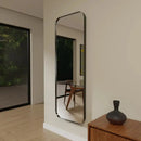 Espelho Grande Retangular Moldura Em Alumínio 170cm x 70cm Casa Stony  espelho grande  Casa Farfelle