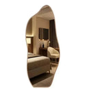 Espelho Orgânico Grande com Moldura em Alumínio - Casa Farfelle