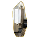 Espelho Orgânico Grande com Moldura em Alumínio - Casa Farfelle