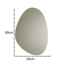 Espelho Orgânico LED 80×50 Iluminado Premium  515  Casa Farfelle
