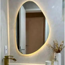 Espelho Orgânico LED 80×50 Iluminado Premium Mansioni Design  Espelho Orgânico LED 80×50 Iluminado Premium  Casa Farfelle