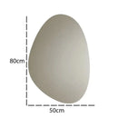 Espelho Orgânico LED 80×50 Iluminado Premium Mansioni Design  Espelho Orgânico LED 80×50 Iluminado Premium  Casa Farfelle