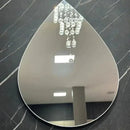 Espelho Orgânico com Led Gota 12v Casa Stony  espelho organico  Casa Farfelle