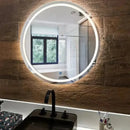 Espelho Redondo para Banheiro com LED Integrada Touch Screen Casa Farfelle  497  Casa Farfelle