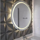 Espelho Redondo para Banheiro com LED Integrada Touch Screen Casa Farfelle  497  Casa Farfelle