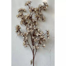 Flor de Algodão Artificial para Decoração  Flores Artificiais  Casa Farfelle