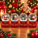 Globo de Neve Decorativo Natalino com LED 9cm  Natal  Casa Farfelle