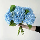 Hortênsia Artificial para Decoração 3 Peças  Flores Artificiais  Casa Farfelle