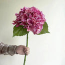 Hortênsia Artificial para Decoração 3 Peças  Flores Artificiais  Casa Farfelle