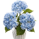 Hortênsia Artificial para Decoração 3 Peças  Flores Artificiais  Casa Farfelle