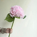 Hortênsia Artificial para Decoração 3 Peças  Flores Artificiais  Casa Farfelle