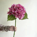 Hortênsia Artificial para Decoração 3 Peças  Flores Artificiais  Casa Farfelle