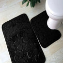 Jogo de Tapetes Banheiro Com 3 Peças Casa Farfelle  43  Casa Farfelle