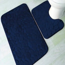 Jogo de Tapetes Banheiro Com 3 Peças Casa Farfelle  43  Casa Farfelle