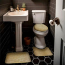 Jogo de Tapetes Banheiro Com 3 Peças Casa Farfelle  43  Casa Farfelle