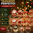 Kit 10 Enfeites de Pelúcia Premium para Árvore de Natal  Natal  Casa Farfelle