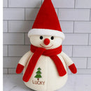 Kit 2 Bonecos de Neve e Ursinho de Pelúcia Natalinos 22cm  Natal  Casa Farfelle