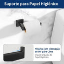 Kit Acessórios para Banheiro Tecno  381  Casa Farfelle
