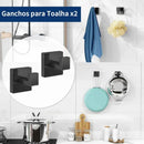 Kit Acessórios para Banheiro Tecno  381  Casa Farfelle