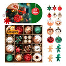 Kit Bolas de Natal Premium 42 Peças para Árvore – Enfeites Natalinos  Natal  Casa Farfelle