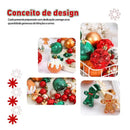Kit Bolas de Natal Premium 42 Peças para Árvore – Enfeites Natalinos  Natal  Casa Farfelle