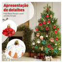 Kit Bolas de Natal Premium 42 Peças para Árvore – Enfeites Natalinos  Natal  Casa Farfelle
