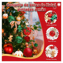 Kit Bolas de Natal Premium 42 Peças para Árvore – Enfeites Natalinos  Natal  Casa Farfelle