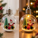 Kit Bolas de Natal e Enfeites com Pisca-Pisca LED  Natal  Casa Farfelle