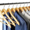 Kit Cabides de Madeira Marfim Premium com Gancho Giratório 360° Casa Farfelle  482 (Produto Shopee)  Casa Farfelle