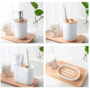 Kit Lavabo Completo Bambu Premium  119  Casa Farfelle