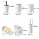 Kit Lavabo Completo Bambu Premium  119  Casa Farfelle