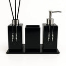 Kit Lavabo Luxo Sabonete Líquido Troover C/ Porta Escovas e Aromatizante  493  Casa Farfelle