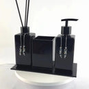 Kit Lavabo Luxo Sabonete Líquido Troover C/ Porta Escovas e Aromatizante  493  Casa Farfelle